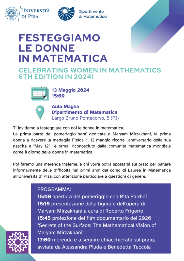 Celebrating women in mathematics 6th edition department of mathematics